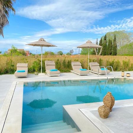 My Corfu Luxury Villa With Private Pool シダリオン エクステリア 写真