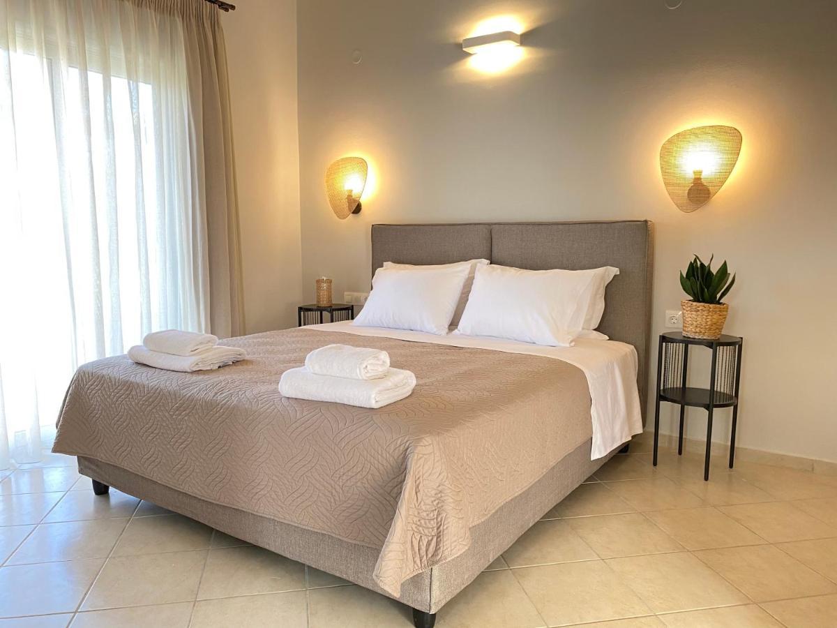 My Corfu Luxury Villa With Private Pool シダリオン エクステリア 写真