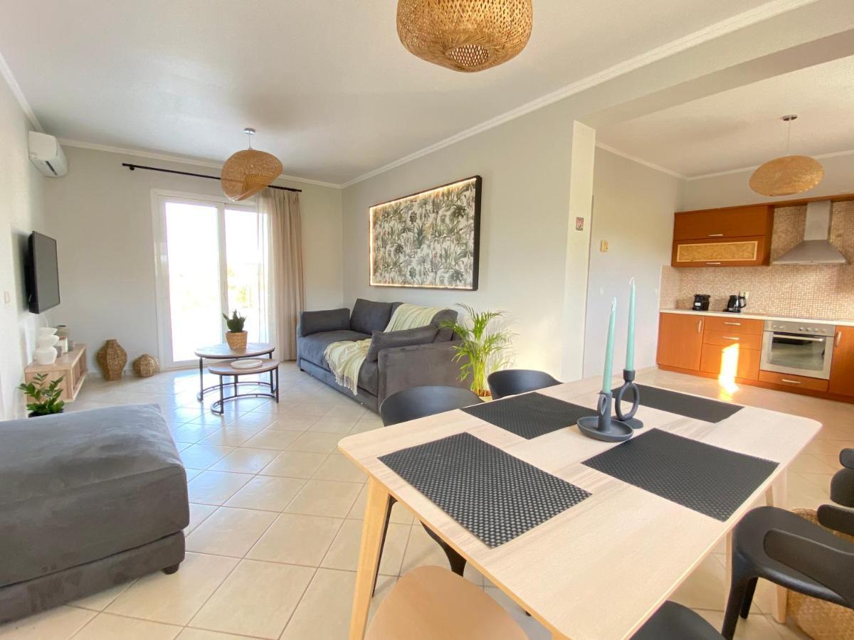 My Corfu Luxury Villa With Private Pool シダリオン エクステリア 写真